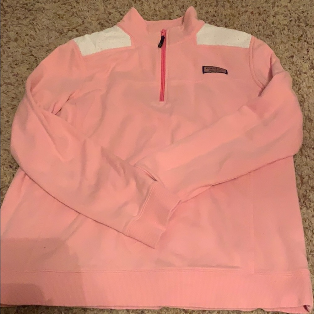 vineyard vines quarter zip L
